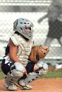 Softball Player