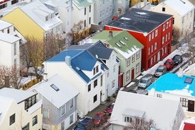 small Icelandic houses