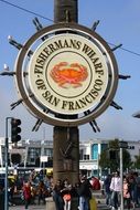 landmark in the Fisherman's Wharf in San Francisco