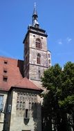 medieval church building, Germany, Stuttgart