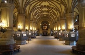 columnar in Town Hall, germany, Hamburg