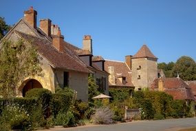 chapel in the old town of france