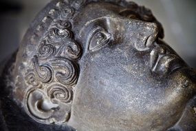 Stone Carving Face