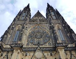 The sacred Cathedral Church monument