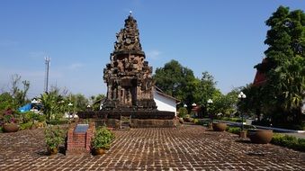 Buddhist pagoda in Sakon Nakhon, Thailand