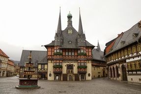 old town hall in wernigerode