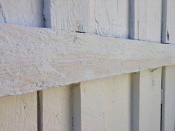 white wooden wall of a barn closeup