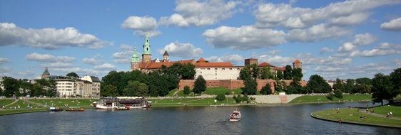 Wawel Castle in KrakÃ³w