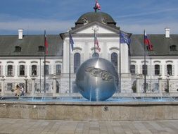 parliament building in slovakia, bratislava