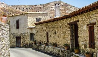 traditional architecture in the villages in Ayia Anna