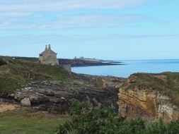 Bath on the Northumberland coast
