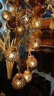 coconut lights decoration