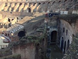 Colosseum building in Italy