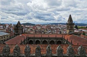 roof of a medieval cathedral