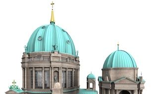 Berlin Dom Cathedral roofs