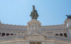 monument to vittorio emanuele II Rome