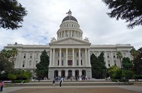 capitol building for governor in California