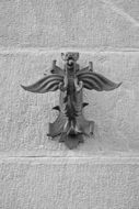 decoration on the wall of the building