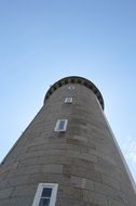 lighthouse tower in brittany