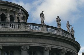 Saints Statues of St. Stephen's Basilica, hungary, Budapest