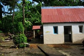 House on a Bacardi Island