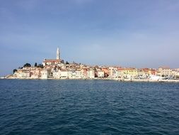 panorama of the city of Rovinj in Croatia