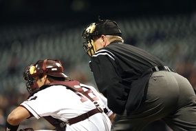 Baseball Umpire Catcher