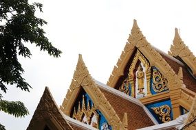 Thailand Bangkok roofs