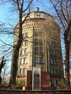 historic water tower in Berlin