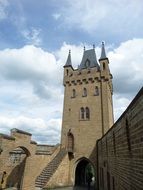 high hohenzollern castle in Germany