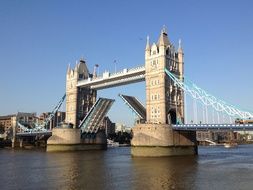 bridge with towers in london