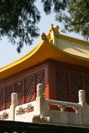 Asian pagoda pavilion