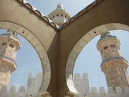 Mosque in Senegal on a sunny day