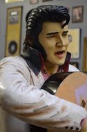 Elvis Presley sculpture