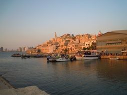 City By The Sea at sunset, Israel, Jaffa