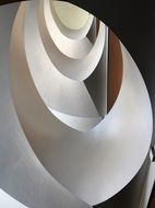architecture of spiral stairs