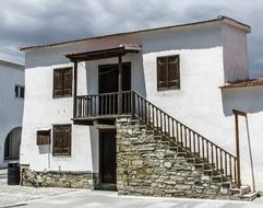 old house in a cyprus village