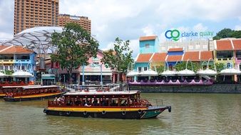 clarke quay in Singapore