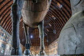 Wooden Horse in the hall