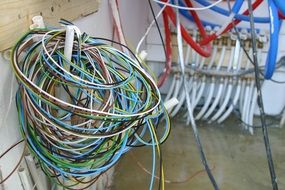 colored electrical wires