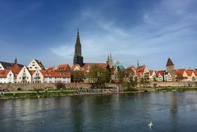 Danube River old town
