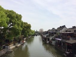 river in the ancient city of china