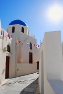 white Santorini Greece