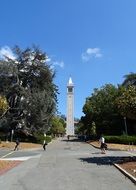 Sather Tower on the campus of the University of California at Berkeley