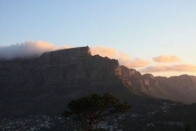 south africa cape town table mountain panorama