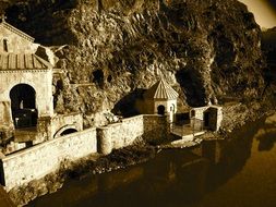 historical architecture inTbilisi in Georgia