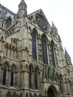 The Facade Of The Church Building