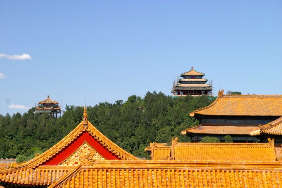 Forbidden City roofs