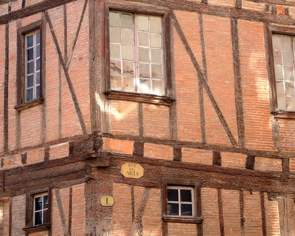 brick building in the pink city
