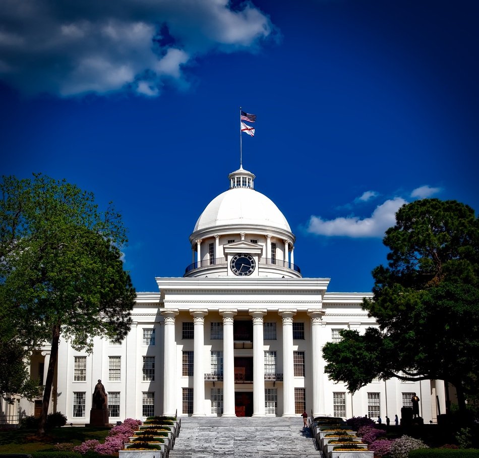 building of a capitol in alabama